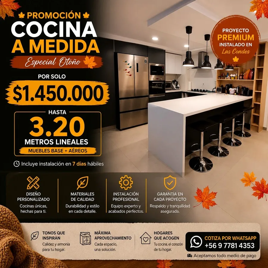 Cocina a medida Las Condes - StarsGood