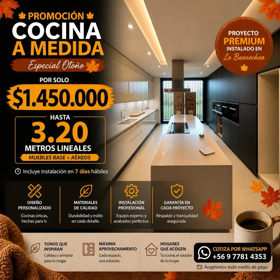 Cocina a medida Lo Barnechea - StarsGood