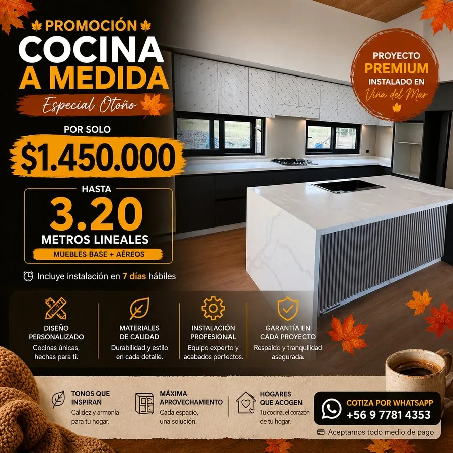 Cocina a medida Viña del Mar - StarsGood