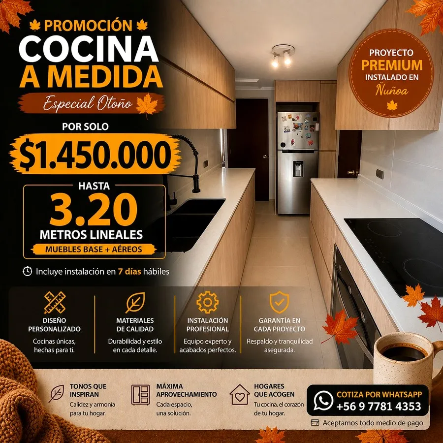 Cocina a medida Ñuñoa - StarsGood